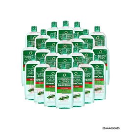 Green Cross Isopropyl Alcohol 70% Solution With Moisturizer | 500ml x 24