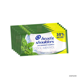 Head & Shoulders Cool Menthol Shampoo | 12ml x 12