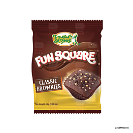 Lemon Square Fun Square Classic Brownies | 30g x 10