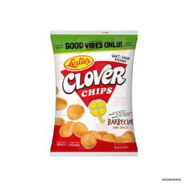 Leslie's Clover Chips Corn Snack Barbecue | 24g x 1
