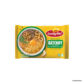 Lucky Me! Instant Noodle Soup Lapaz Batchoy Pouch | 55g x 1