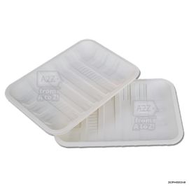 Meat Tray - Deep, Mid Size 21x16x2.5cm - 10 PCS