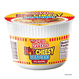 Nissin Mini Cup Noodles Hot Cheesy Seafood | 50g x 1