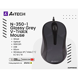 A4Tech N-350-1 V Track USB Wired Mouse 