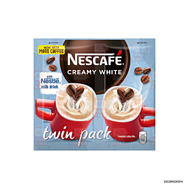 Nescafe 3-in-1 Creamy White Twin Pack | 58g x 10