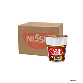  Nissin Cup Noodles Beef | 60g x36