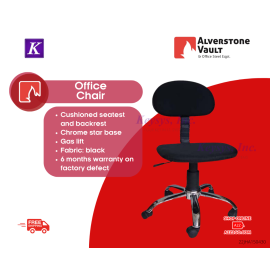 Office Chrome Star Base Chair