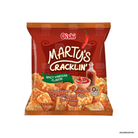 Oishi Marty's Cracklin' Spicy  Vinegar | 26g x 1