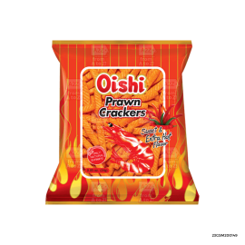 Oishi Prawn Crackers Sweet and Extra Hot | 24g x 1