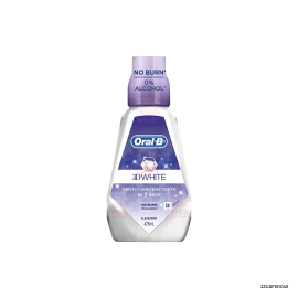 Oral-B 3D White Rinse Mouthwash | 473ml x 1