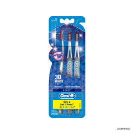 Oral-B 3D White (Soft) Toothbrush | x 3