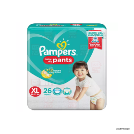 Pampers Baby Dry Pants Value Diaper | Extra Large (XL) x 26