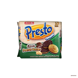 Presto Creams Choco Peanut Butter | 30g x 10