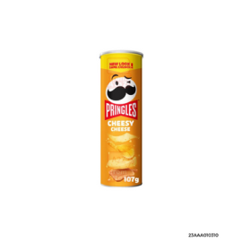 Pringles Potato Crisps Cheesy Cheese | 107g x 12