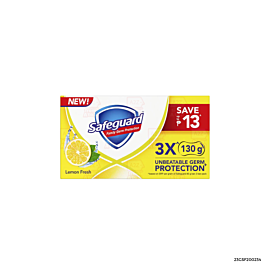 Safeguard Lemon Fresh Bar Soap Tripid | 130g x 3