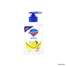 Safeguard Lemon Fresh Liquid Hand Soap Bottle | 450ml x 1