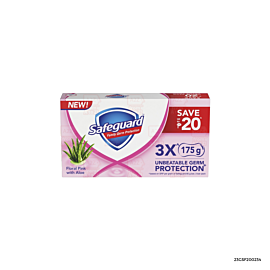 Safeguard Pink Aloe Bar Soap Tripid | 175g  x 3