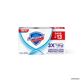Safeguard Pure White Bar Soap Tripid | 130g x 3