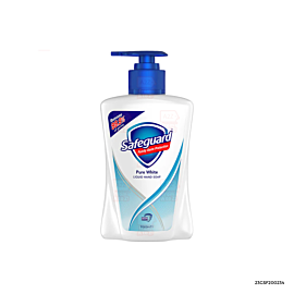 Safeguard Pure White Liquid Hand Soap Bottle | 225ml x 1