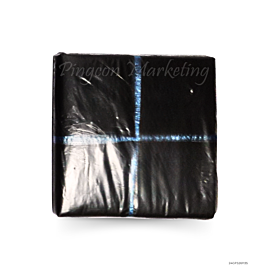 Garbage Bag Small Black 18" x 18" x .001 x100