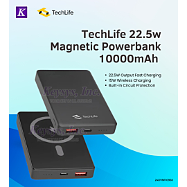 TechLife 22.5w Magnetic Powerbank 10000mAh