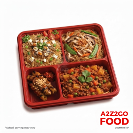 Tinapa Salted Egg Rice, Cha Misua, Indonesian Chicken Satay, Beef Picadillo