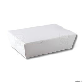 SET -  White Food Tub 520ml - 25 PCS